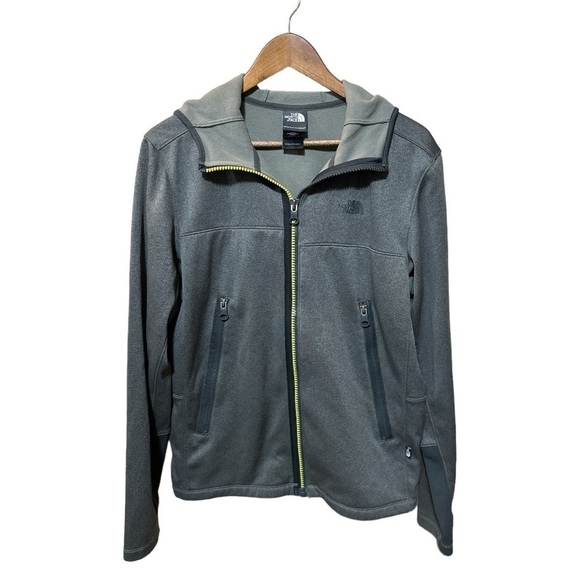 EUC - The North Face - Men’s Hooded Fleece Full Zip Jacket - size Medium - Picture 1 of 3